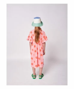 Discount ❤️ Organic Cotton Jersey Balloon Midi 👗 Dress Pink Bobo Choses Fashion Children 🎁 -Outlet Kids' Fashion Store organic cotton jersey balloon midi dress pink bobo choses fashion children 3