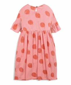 Discount ❤️ Organic Cotton Jersey Balloon Midi 👗 Dress Pink Bobo Choses Fashion Children 🎁 -Outlet Kids' Fashion Store organic cotton jersey balloon midi dress pink bobo choses fashion children 4