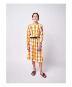 Brand new ❤️ Organic Cotton Jersey Checked 👗 Dress Orange Bobo Choses Fashion Children 🌟 8 Brand new ❤️ Organic Cotton Jersey Checked 👗 Dress Orange Bobo Choses Fashion Children 🌟 -Outlet Kids' Fashion Store organic cotton jersey checked dress orange bobo choses fashion children 2