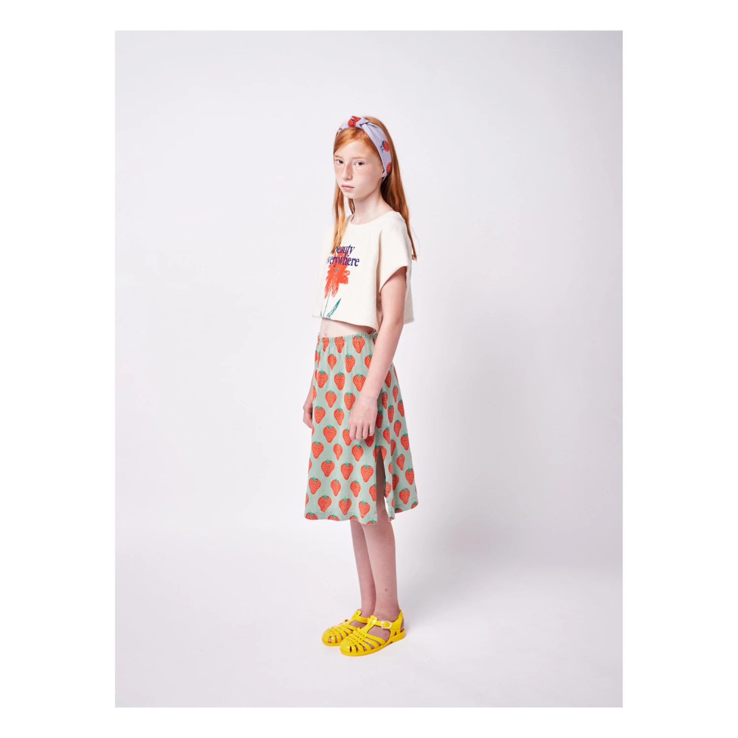 Deals ๐ Organic Cotton Jersey Strawberry Midi-Skirt Green water Bobo Choses Fashion Children ๐งจ 4 Deals ๐ Organic Cotton Jersey Strawberry Midi-Skirt Green water Bobo Choses Fashion Children ๐งจ - Image 4