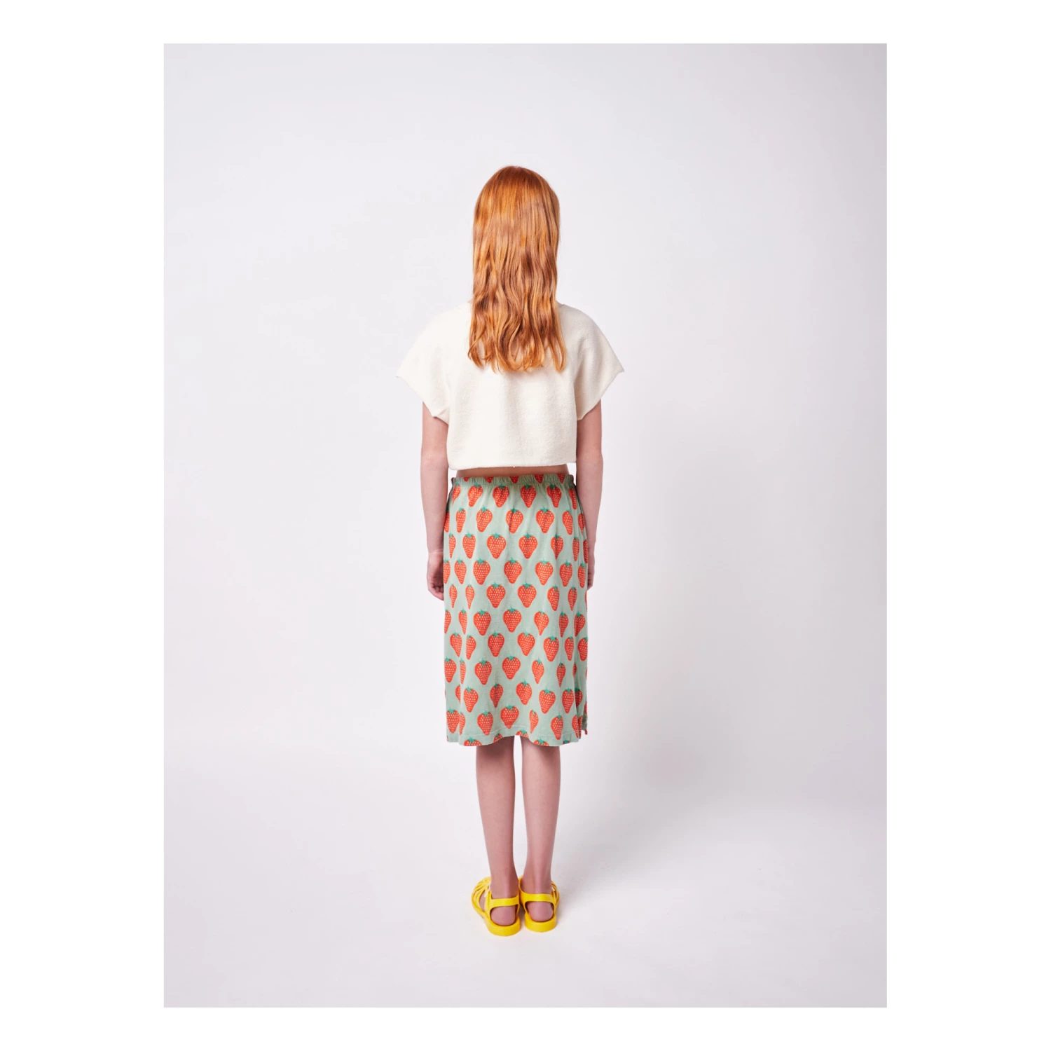 Deals ๐ Organic Cotton Jersey Strawberry Midi-Skirt Green water Bobo Choses Fashion Children ๐งจ 5 Deals ๐ Organic Cotton Jersey Strawberry Midi-Skirt Green water Bobo Choses Fashion Children ๐งจ - Image 5