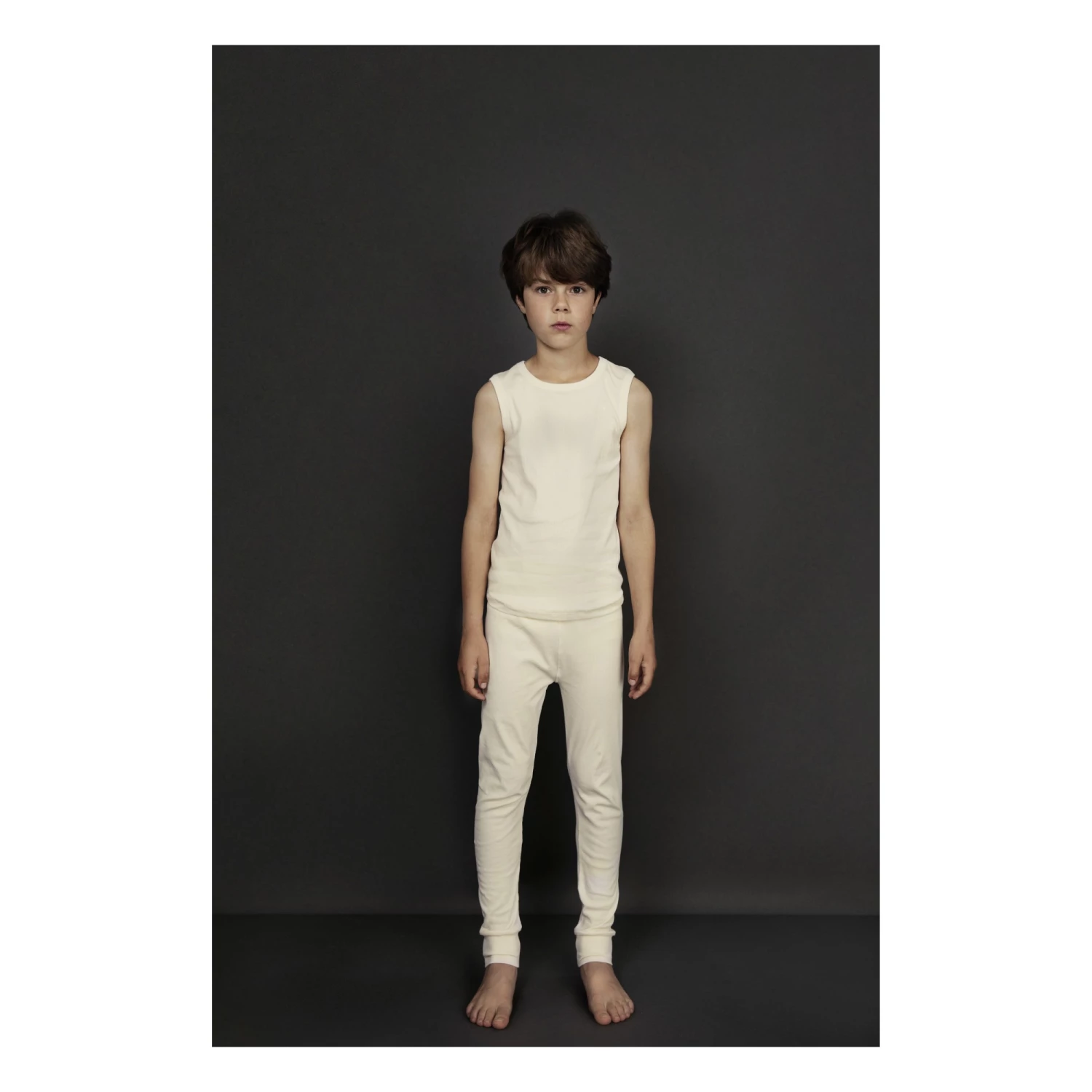 Best Sale 🔥 Organic Cotton Jogger Pyjamas Off white Gray Label Fashion Children 😀 3 Best Sale 🔥 Organic Cotton Jogger Pyjamas Off white Gray Label Fashion Children 😀 - Image 3
