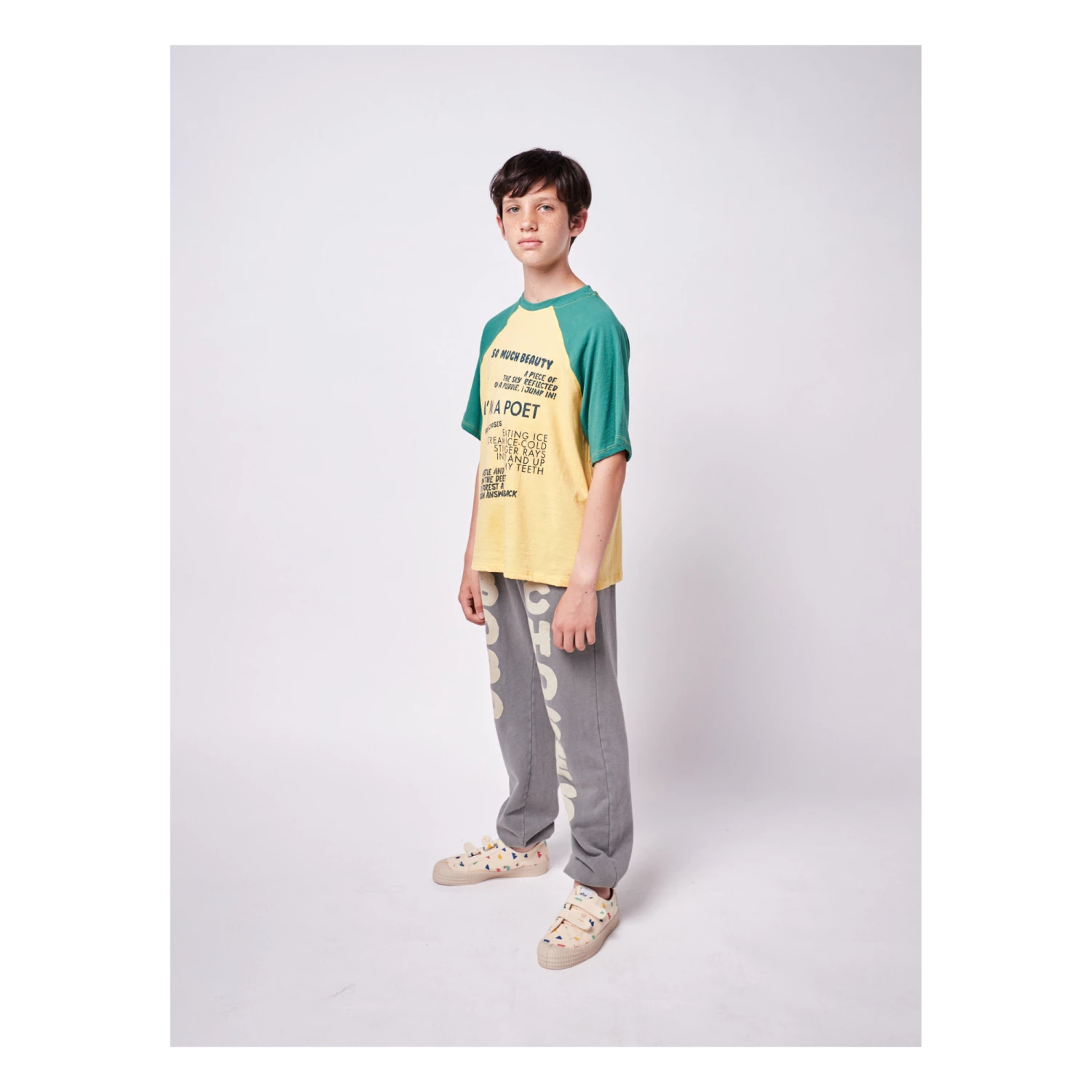 Budget ๐ Organic Cotton Joggers Grey Bobo Choses Fashion Children ๐ฅ 3 Budget ๐ Organic Cotton Joggers Grey Bobo Choses Fashion Children ๐ฅ - Image 3