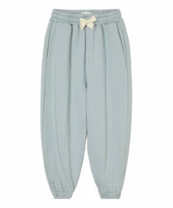 Cheapest 🧨 Organic Cotton Joggers Pale blue Main Story Fashion Teen, Children 💯