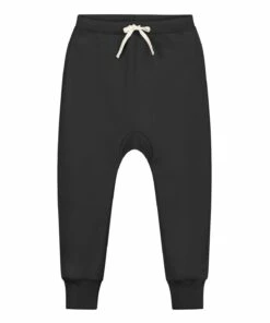 Outlet 😀 Organic Cotton Joggers Black Gray Label Fashion Baby, Children 😍