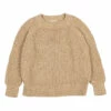 Best deal 🔔 Organic Cotton Jumper Beige Búho Fashion Children 🌟