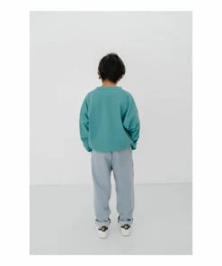 Coupon 🎁 Organic Cotton Jumper Blue Repose AMS Fashion Teen, Children ✔️ -Outlet Kids' Fashion Store organic cotton jumper blue repose ams fashion teen children 2