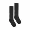 Cheapest 👍 Organic Cotton Knee 🧦 Socks Black Gray Label Fashion Teen, Baby, Children ⌛