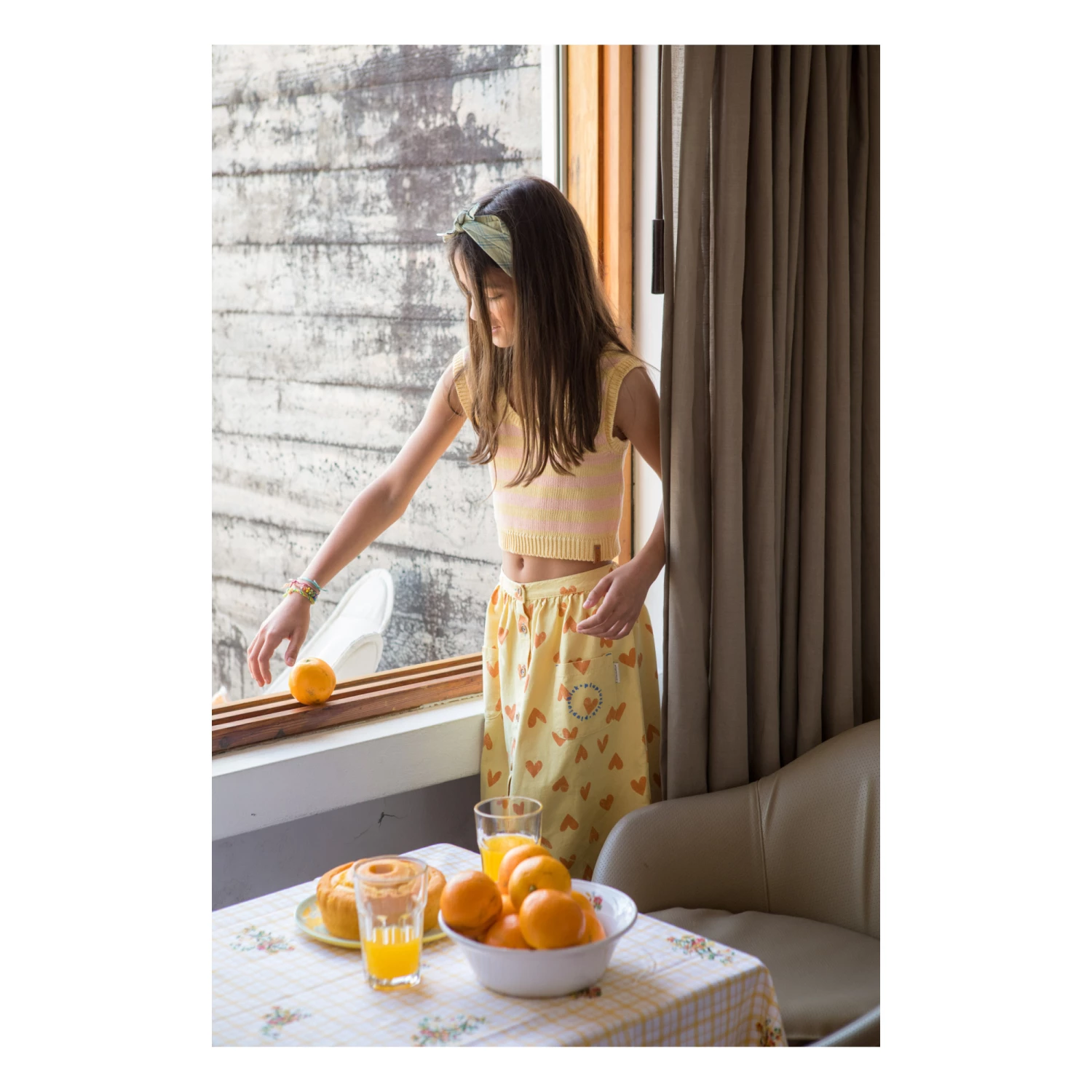 Cheap ๐ฅ Organic Cotton Knitted Striped Top Yellow Piupiuchick Fashion Teen, Children ๐ 2 Cheap ๐ฅ Organic Cotton Knitted Striped Top Yellow Piupiuchick Fashion Teen, Children ๐ - Image 2