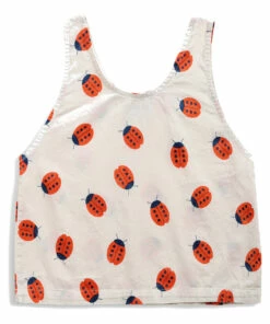 Cheap ✔️ Organic Cotton Ladybird Top Ecru Bobo Choses Fashion Children ✨ -Outlet Kids' Fashion Store organic cotton ladybird top ecru bobo choses fashion children 5