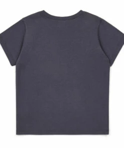 Best Pirce ⌛ Organic Cotton Logo T-shirt Charcoal grey Bonton Fashion Children 🤩 -Outlet Kids' Fashion Store organic cotton logo t shirt charcoal grey bonton fashion children 2
