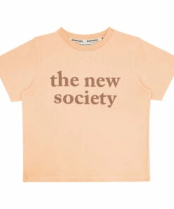 Best deal ✔️ Organic Cotton Logo T-shirt Pale pink the new society Fashion Teen, Children ✔️