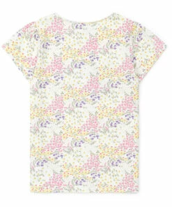 Outlet 👍 Organic Cotton Lovely T-shirt Ecru Bonton Fashion Children ⌛ -Outlet Kids' Fashion Store organic cotton lovely t shirt ecru bonton fashion children 2