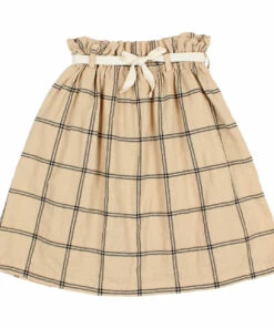 Top 10 ✨ Organic Cotton Midi Skirt Ochre Búho Fashion Children 😀