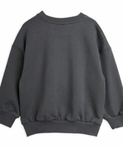 Outlet 👍 Organic Cotton Moon Sweatshirt Charcoal grey Mini Rodini Fashion Baby, Children ❤️ -Outlet Kids' Fashion Store organic cotton moon sweatshirt charcoal grey mini rodini fashion baby children 2