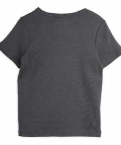 Top 10 😀 Organic Cotton Moon T-shirt Charcoal grey Mini Rodini Fashion Baby, Children 👍 -Outlet Kids' Fashion Store organic cotton moon t shirt charcoal grey mini rodini fashion baby children 2