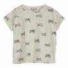 New ⌛ Organic Cotton Motorbike T-shirt Ecru Emile et Ida Fashion Baby, Children ⌛