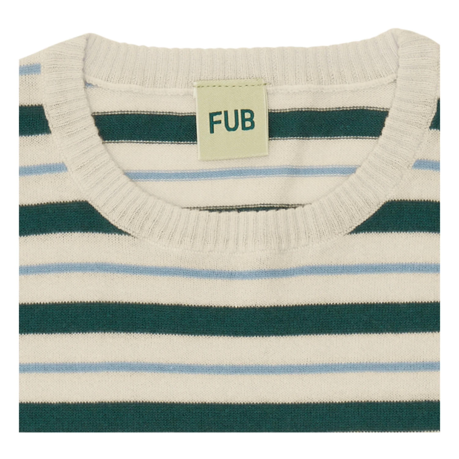 Cheapest 🔔 Organic Cotton Multicoloured T-shirt Dark green FUB Fashion Children 💯 2 Cheapest 🔔 Organic Cotton Multicoloured T-shirt Dark green FUB Fashion Children 💯 - Image 2