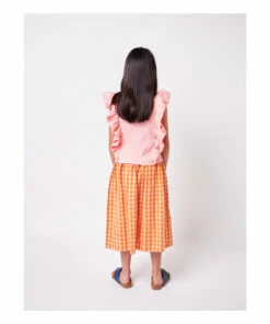 Buy 🌟 Organic Cotton Muslin Frill Top Pink Bobo Choses Fashion Children ⌛ -Outlet Kids' Fashion Store organic cotton muslin frill top pink bobo choses fashion children 3