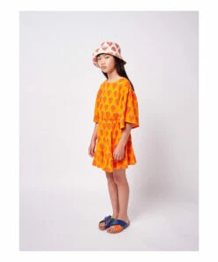 Outlet 🤩 Organic Cotton Muslin Strawberry Skirt Orange Bobo Choses Fashion Children 💯 -Outlet Kids' Fashion Store organic cotton muslin strawberry skirt orange bobo choses fashion children 2