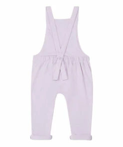 Brand new 🔥 Organic Cotton Overalls Lilac Gray Label Fashion Children 🎁