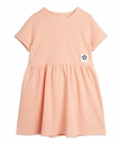 Outlet 😀 Organic Cotton Panda 👗 Dress Pale pink Mini Rodini Fashion Baby, Children 👍