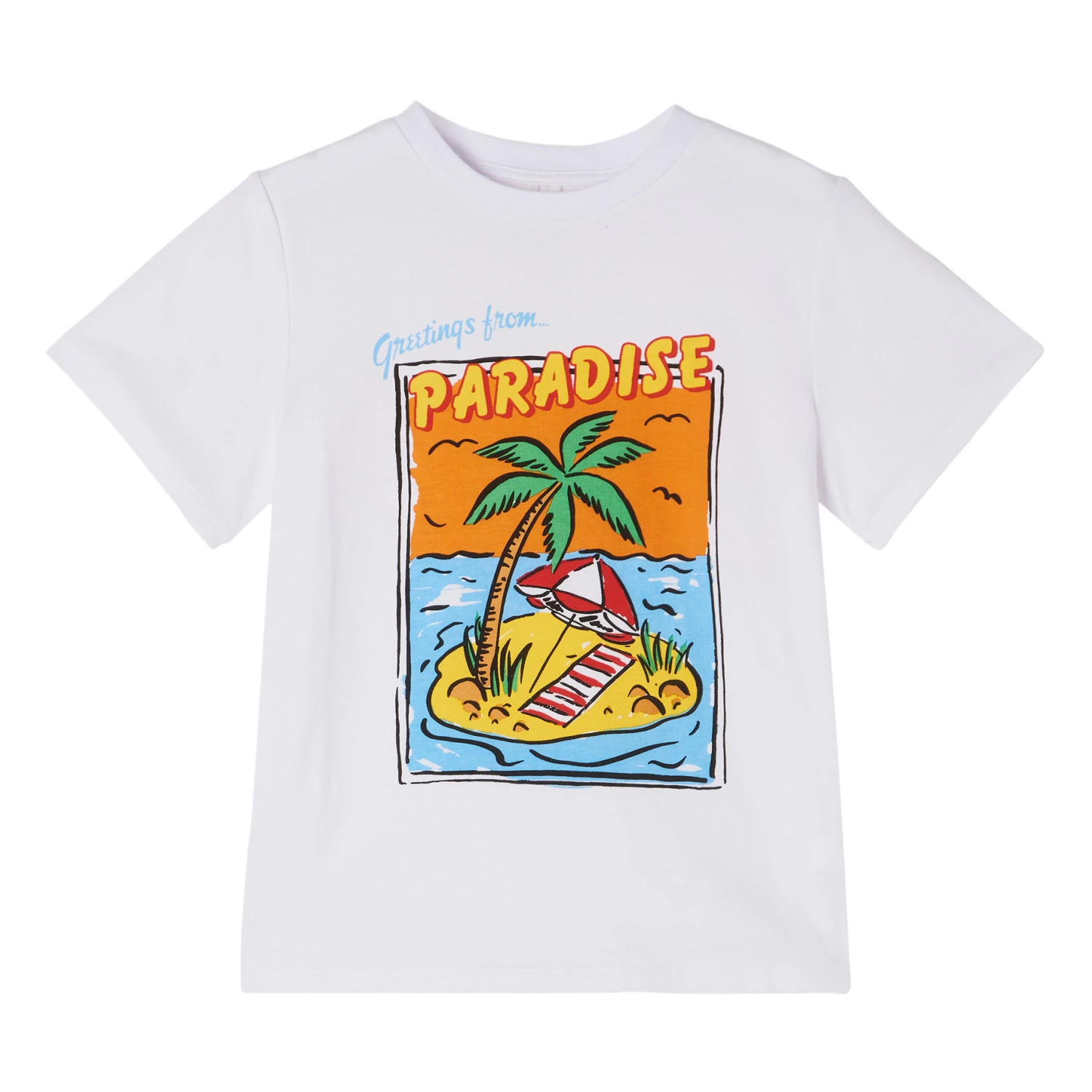 Buy โญ Organic Cotton Paradise T-shirt White Stella McCartney Kids Fashion Teen, Children ๐ 1 Buy โญ Organic Cotton Paradise T-shirt White Stella McCartney Kids Fashion Teen, Children ๐