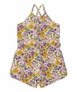 Budget ⌛ Organic Cotton Playsuit White Hundred Pieces Fashion Teen, Children 🔔