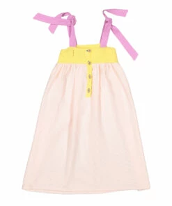 Top 10 💯 Organic Cotton Pocket 👗 Dress Pale pink Piupiuchick Fashion Children 😍 -Outlet Kids' Fashion Store organic cotton pocket dress pale pink piupiuchick fashion children 6