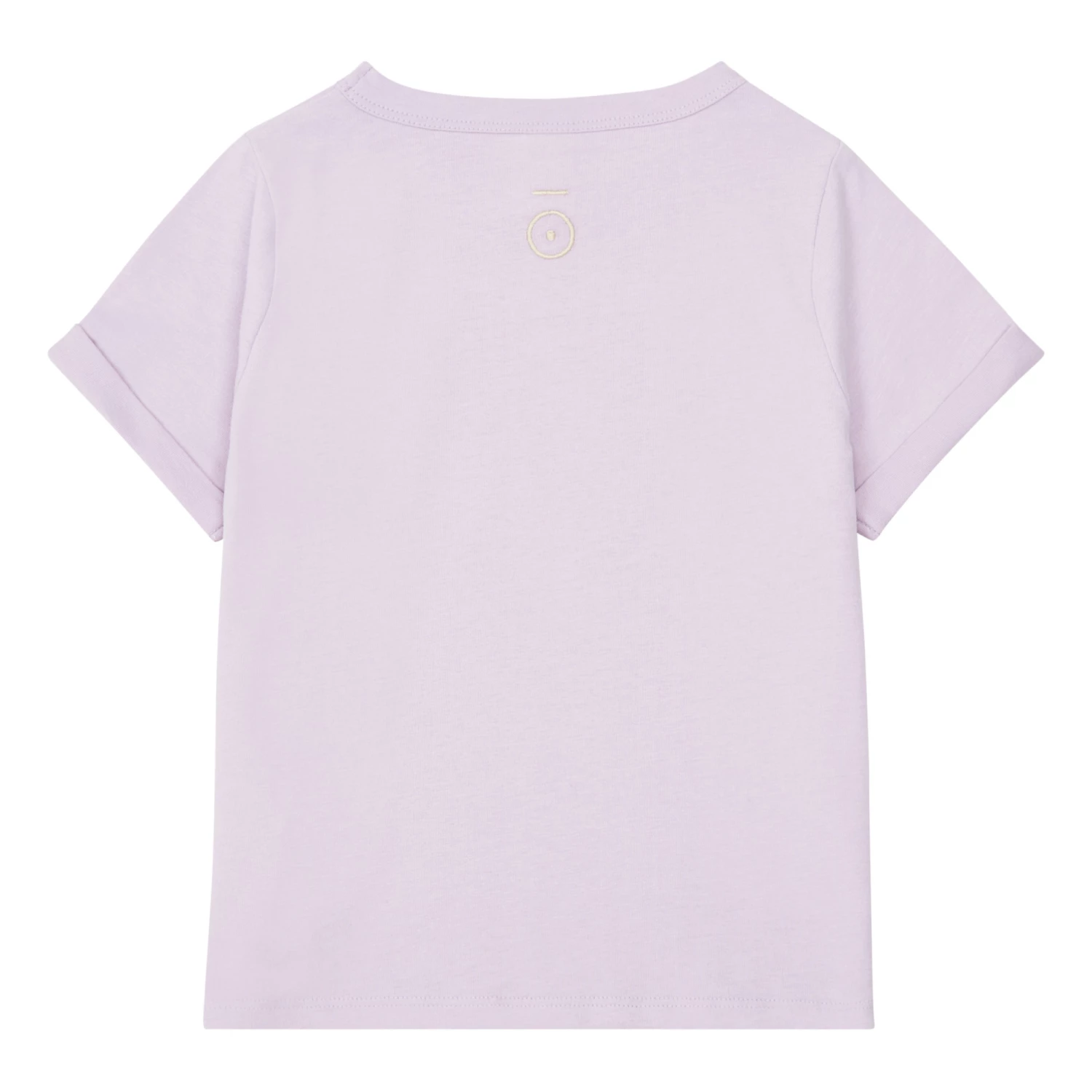 Outlet π Organic Cotton Pocket T-shirt Lilac Gray Label Fashion Children π 2 Outlet π Organic Cotton Pocket T-shirt Lilac Gray Label Fashion Children π - Image 2
