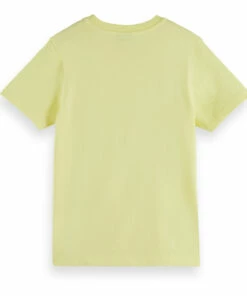 Top 10 💯 Organic Cotton Pocket T-shirt Yellow Scotch & Soda Fashion Teen, Children ❤️ -Outlet Kids' Fashion Store organic cotton pocket t shirt yellow scotch soda fashion teen children 1
