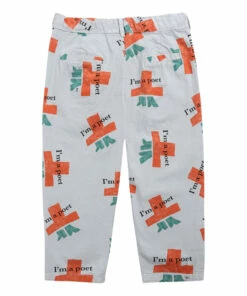 Best deal ✨ Organic Cotton Poet Trousers Light grey Bobo Choses Fashion Children 🔥 -Outlet Kids' Fashion Store organic cotton poet trousers light grey bobo choses fashion children 2