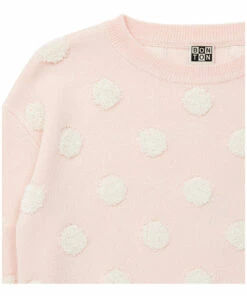 Best reviews of 👍 Organic Cotton Polka Dot Jumper Pale pink Bonton Fashion Children 🎉 -Outlet Kids' Fashion Store organic cotton polka dot jumper pale pink bonton fashion children 2