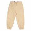 Cheapest 😀 Organic Cotton Poplin Trousers Beige Búho Fashion Children 👍