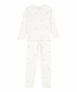 Best Sale ❤️ Organic Cotton Pyjamas Pale pink Bonton Fashion Children ✨ -Outlet Kids' Fashion Store organic cotton pyjamas pale pink bonton fashion children 2