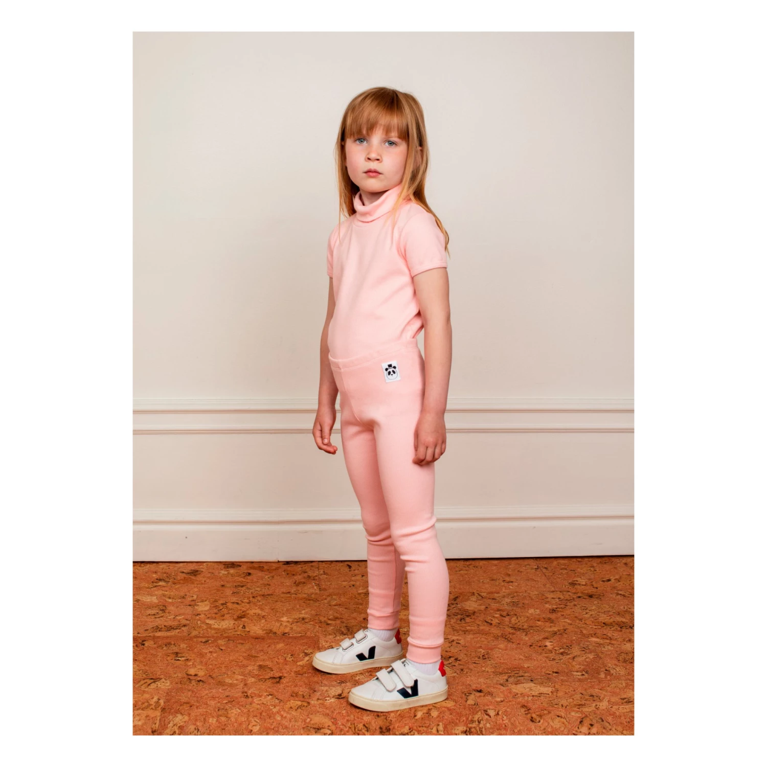 Deals 💯 Organic Cotton Ribbed Leggings Pale pink Mini Rodini Fashion Baby, Children ✨ 2 Deals 💯 Organic Cotton Ribbed Leggings Pale pink Mini Rodini Fashion Baby, Children ✨ - Image 2