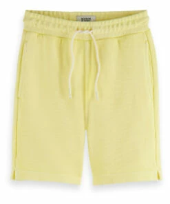 Best Pirce 💯 Organic Cotton Shorts Yellow Scotch & Soda Fashion Teen, Children 😍