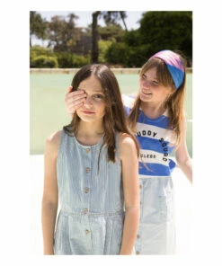 Promo 💯 Organic Cotton Skirt Light blue Piupiuchick Fashion Teen, Children 🎉 -Outlet Kids' Fashion Store organic cotton skirt light blue piupiuchick fashion teen children 3