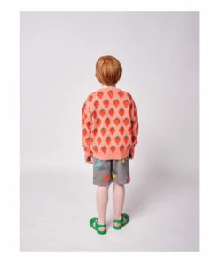 Brand new 👏 Organic Cotton Strawberry Jumper Pink Bobo Choses Fashion Baby, Children 👍 -Outlet Kids' Fashion Store organic cotton strawberry jumper pink bobo choses fashion baby children 4