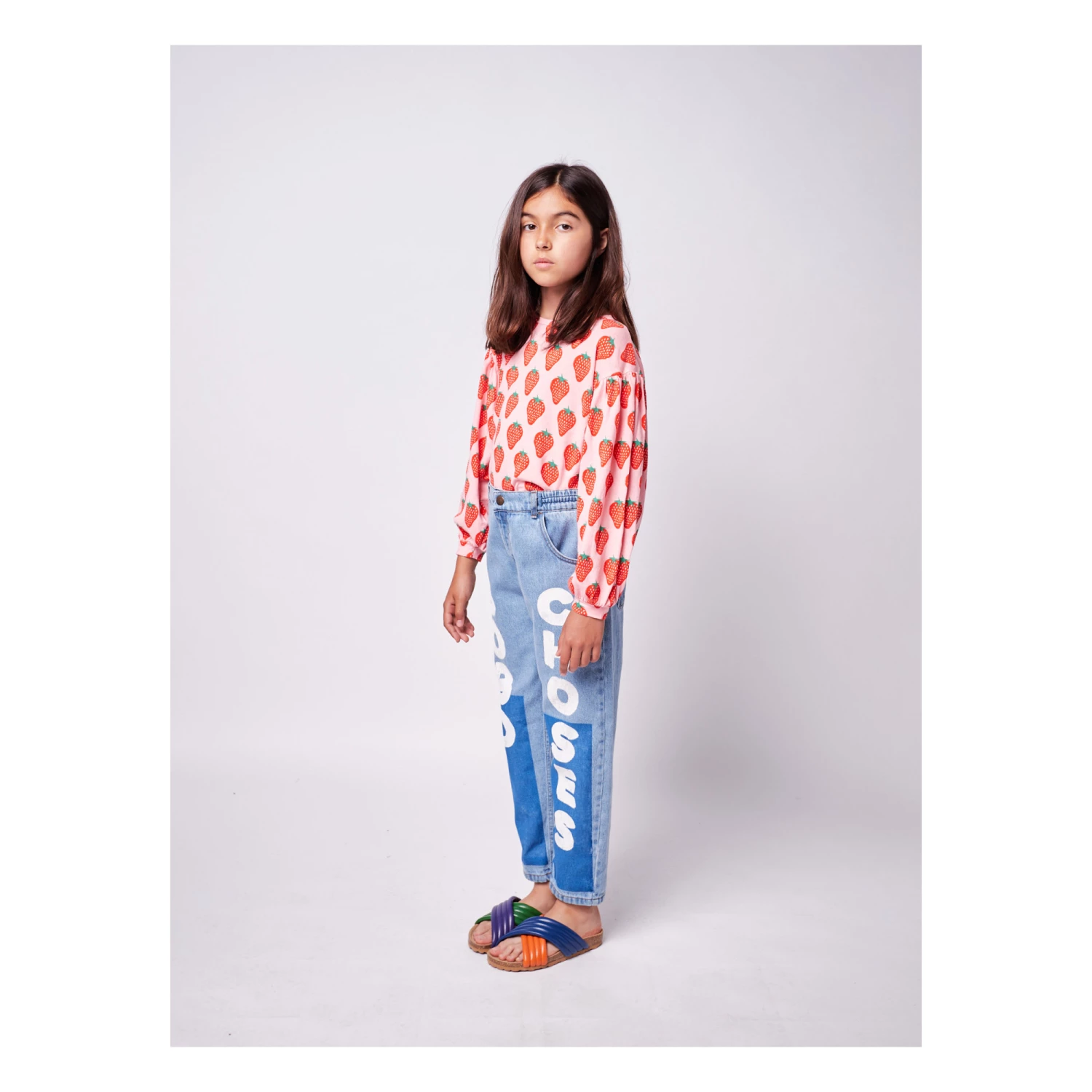 Flash Sale 🎉 Organic Cotton Strawberry Sweatshirt Pink Bobo Choses Fashion Children 👏 3 Flash Sale 🎉 Organic Cotton Strawberry Sweatshirt Pink Bobo Choses Fashion Children 👏 - Image 3