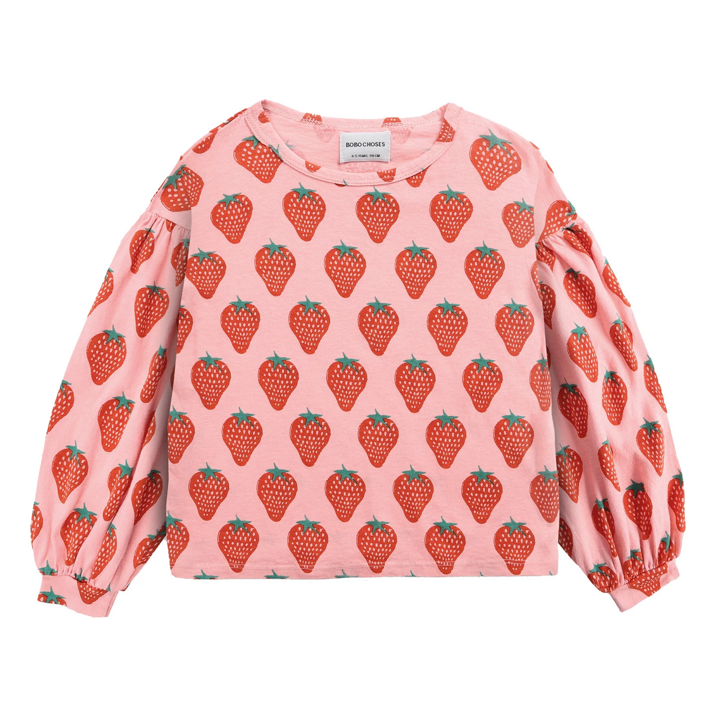 Flash Sale 🎉 Organic Cotton Strawberry Sweatshirt Pink Bobo Choses Fashion Children 👏 1 Flash Sale 🎉 Organic Cotton Strawberry Sweatshirt Pink Bobo Choses Fashion Children 👏