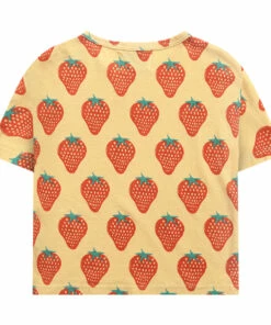 Top 10 🛒 Organic Cotton Strawberry T-shirt Yellow Bobo Choses Fashion Baby, Children ⌛ -Outlet Kids' Fashion Store organic cotton strawberry t shirt yellow bobo choses fashion baby children 4