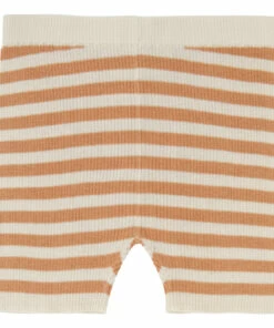 Best Sale 🎉 Organic Cotton Striped Shorts Apricot FUB Fashion Children 🌟