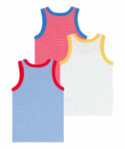 Top 10 👍 Organic Cotton Striped Star Tank Tops - Set of 3 Blue Petit Bateau Fashion Children 🛒 5 Top 10 👍 Organic Cotton Striped Star Tank Tops - Set of 3 Blue Petit Bateau Fashion Children 🛒 -Outlet Kids' Fashion Store organic cotton striped star tank tops set of 3 blue petit bateau fashion children 2