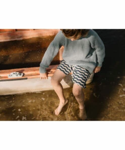 Best Sale 🔥 Organic Cotton Striped Swim Trunks Pale yellow Búho Fashion Children 😀 -Outlet Kids' Fashion Store organic cotton striped swim trunks pale yellow b uacute ho fashion children 2