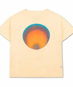 Hot Sale ⌛ Organic Cotton Sun T-shirt Pale yellow Repose AMS Fashion Teen, Children 🧨