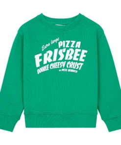Flash Sale 🔥 Organic Cotton Sweatshirt Green Hundred Pieces Fashion Teen, Children 👏