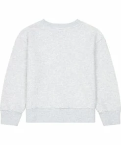Cheap 🤩 Organic Cotton Sweatshirt Light eather grey Hundred Pieces Fashion Teen, Children 💯 -Outlet Kids' Fashion Store organic cotton sweatshirtorganic cotton sweatshirt light eather grey hundred pieces fashion teen children 3