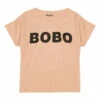 Cheap 💯 Organic Cotton T-shirt - Iconic Collection - Apricot Bobo Choses Fashion Children 🔔