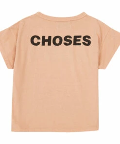 Cheap 💯 Organic Cotton T-shirt - Iconic Collection - Apricot Bobo Choses Fashion Children 🔔 -Outlet Kids' Fashion Store organic cotton t shirt iconic collection apricot bobo choses fashion children 2